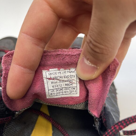 Salewa Firetail Evo GTX Gore-Tex Hiking Shoes Men’s Sz 9.5 US Black Gray Trail - Picture 11 of 16